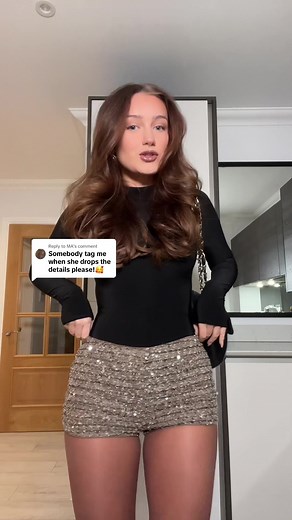 Sequin Shorts: The Must-Have Winter Party Outfit