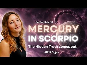 Mercury in Scorpio: Secrets Revealed Before the Retrograde Even Begins | All 12 Signs