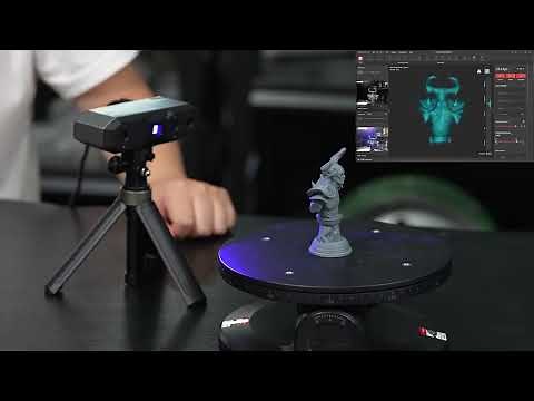 Revopoint MINI 2 3D Scanner: How to Scan Crevices