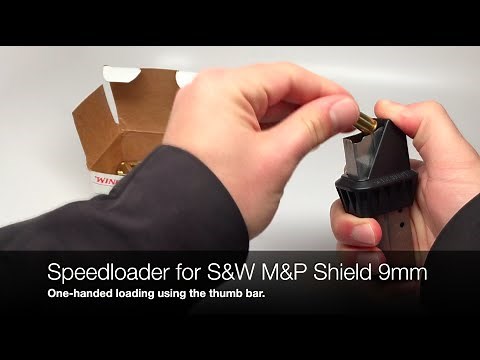 MakerShot Speedloader for Smith & Wesson Military & Police Shield 9mm