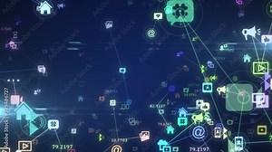 Connected smart devices for social media and network technology platforms