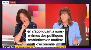30K views · 440 reactions | La baisse ↘️ des taux d’intérêt est une urgence. Leur augmentation ↗️ lancée par la BCE nourrit l’inflation, appauvrit entreprises et ménages, crise du logement et déclin de l’Europe : l’écart de PIB est désormais de 80% avec les États-Unis. Et nos industries s’y délocalisent. Stop ! France Inter Franceinfo | Ségolène Royal | Facebook