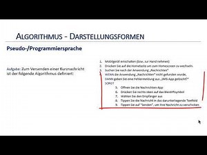 Was ist ein Algorithmus?