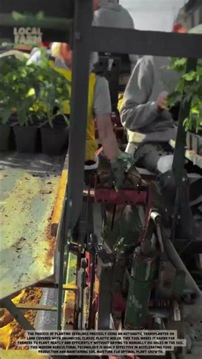 Innovative Planting Machine: Faster Growth, Better Soil Moisture
