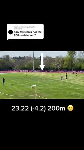 Sprinting Struggles: A 200m Outdoor Track Mishap