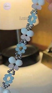 Crystal Beads Bracelet Making ✨#handmade #beadedjewelry #crystalbracelet #diyjewelry #jewelrymaking