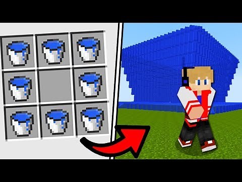 COMO CRIAR UM TSUNAMI NO MINECRAFT !