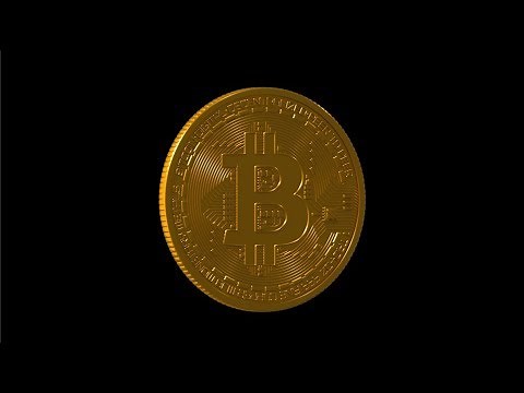 3D Gold Bitcoin Animation Video