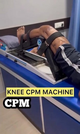 Continuous Passive Motion (CPM) Machine for Knee Rehabilitation