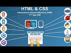 HTML & CSS - 1ERE - Spé NSI
