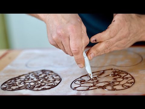 How To Make Chocolate Lace – Bruno Albouze