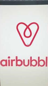 Giving the Airbnb logo a New Years Eve redesign! #logos #HolidaysOnShorts #logodesign #airbnb