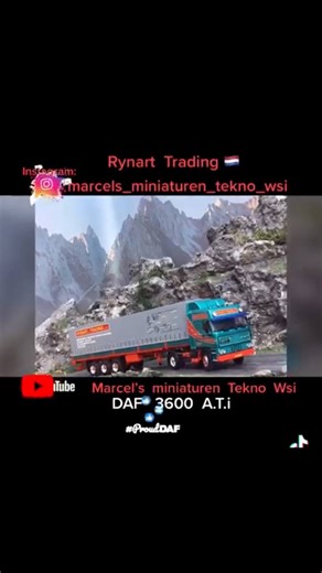 Rynart Trucking 🇳🇱 DAF 3600 Spacecab #DAF #daftrucks #DAF3600 #scale150 #diecast #diecastcollector #diecastphotography #transporte Rinus Rynart , Rynart-Trucking Trading / Netherland Rinus Rynart | Marcel’s miniaturen