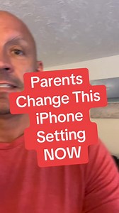 1.5M views · 15K reactions | Parents change this iPhone setting in the new ios 17 right away. #iphonetips #iphonetricks #scottpolderman #iphone #fyp | Melvin Fuller | Facebook
