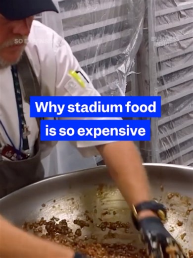 Inside the monopoly that makes #stadium food so expensive. #baseball #fastfood #inflation
