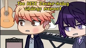 Zander and Hailey Siblings Moment