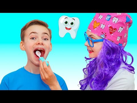 The Dentist Song | Healthy Habits for Kids | Nick and Poli - Kids Songs And Nursery Rhymes