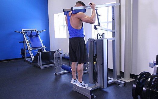 Standing Machine Calf Raise