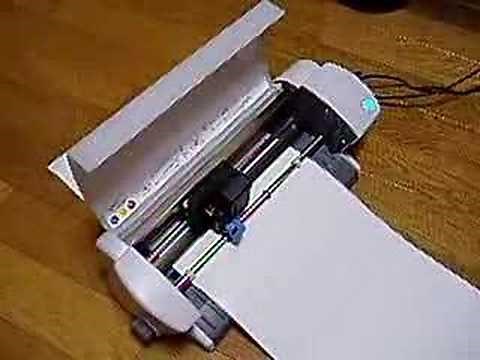 Craft ROBO CC200-20動作映像