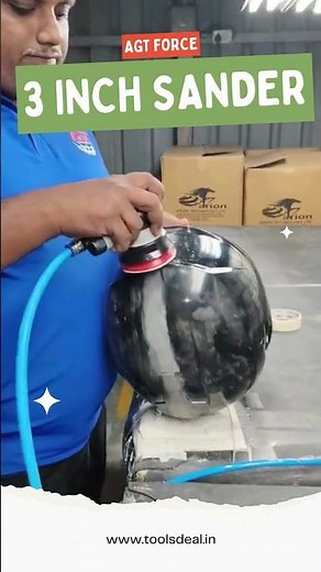 Smooth Finish Fast! AGT Force 3" Orbital Sander ⚡ 12000RPM - Sale on Tools Deal