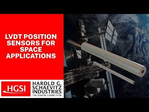 LVDT Position Sensors for Space Applications