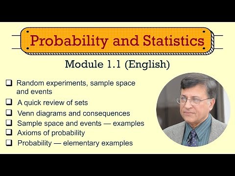 Probability and Statistics (Module 1.1 - English)