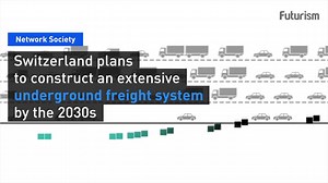 Switzerland's planned underground freight system means 24/7 deliveries. | Futurism Science