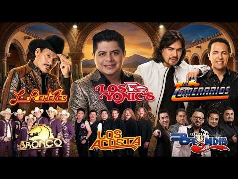 LOS TEMERARIOS, BRONCO, BRYNDIS, ACOSTA, BUKIS ❤️ GRUPOS ROMÁNTICOS | RECUERDOS DEL AYER#