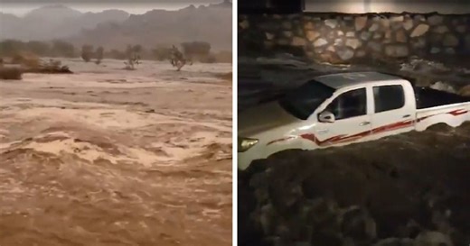 Hujan lebat sebabkan banjir kilat di Makkah | Berita Harian