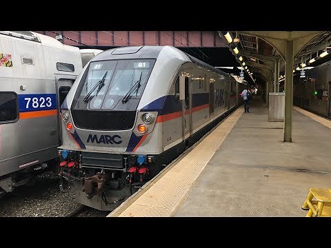 Train Trip: MARC Commuter Rail Washington D.C. to Baltimore (WAS-BAL)