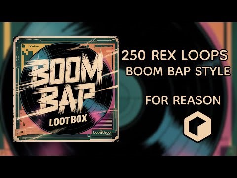 Boom Bap Lootbox - 250 instrumental REX2 Loops