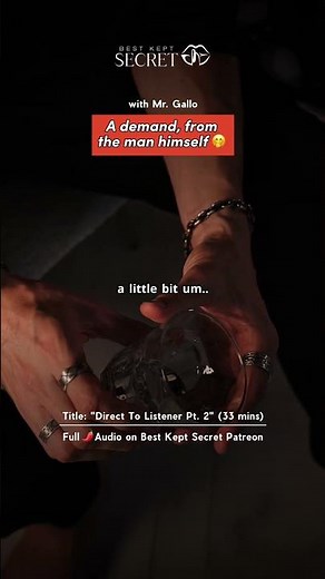 Boyfriend ASMR : You promise? #bestkeptsecret #shorts