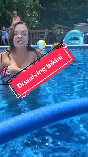 Dissolving Bikini Prank on my wife! #funny #funnyvideos #cute #funnycouple #prank #pranking #fyp #dissolvingswimtrunks