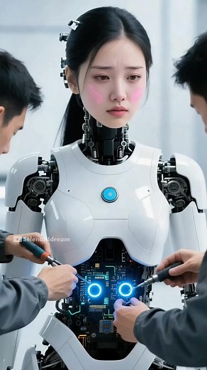 Cute Robot Girl: Repair and Technology Innovations