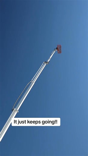 Insane in real life! Would you go up in it？ #ceoofconstruction #boo... | Addison Parker