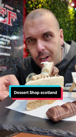 Exploring a Dessert Shop in Scotland
