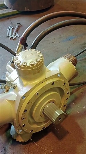 Wich hydraulic motor testing 🚢