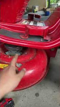 Troy bilt blade spindle replacement