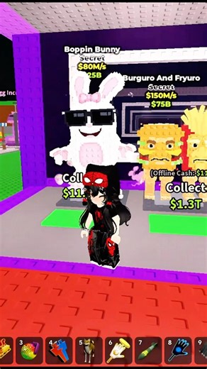 Secret code to get boppin bunny plush code in Easter plushie #stealabrainrot #stealabrainrotroblox