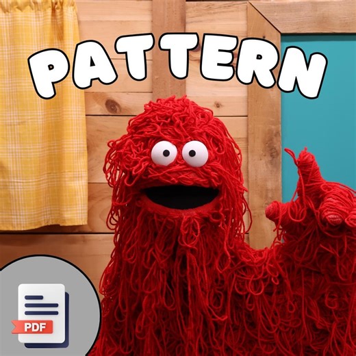 Sack Puppet Pattern   Build Guide - PDF Digital Download - Etsy