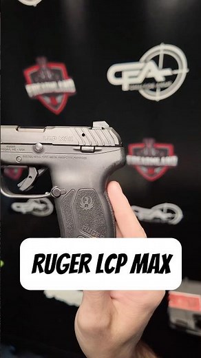 Ruger LCP Max Unboxing