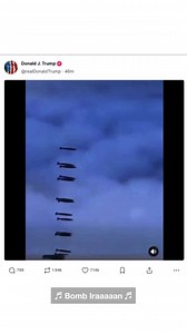 ‘Bomb Iran’ Donald Trump shares parody Beach Boys song
