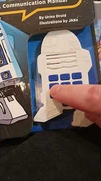 How to Speak Droid with R2-D2 --- I demonstrate the book that makes sounds.