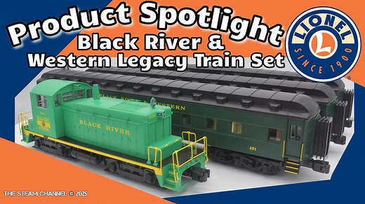 5.1K views · 111 reactions | In this O scale product spotlight, we're looking at the Lionel Black River & Western Legacy train set. This is a premium train set from Lionel so it does not include track and power. Enjoy this O scale product spotlight here on The Steam Channel! We'd like to thank our friends at Lionel Trains for sponsoring this spotlight here on The Steam Channel! | The Steam Channel | Facebook
