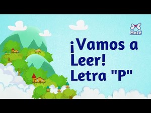 Aprende a leer ⚾ sílabas con la "LETRA P" 🎹 | Alfabetización inicial para 👧👦|