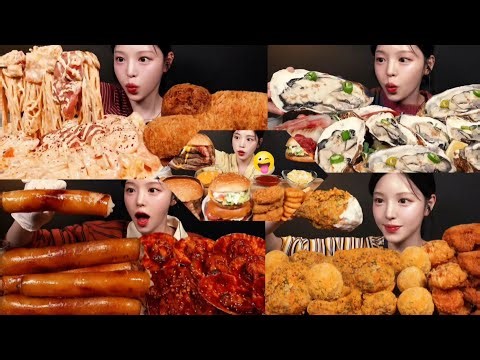 3X SPEED EATING *EAT WITH BOKI* MUKBANG ASMR// DIFFERENT FOOD MUKBANG//BIG BITE