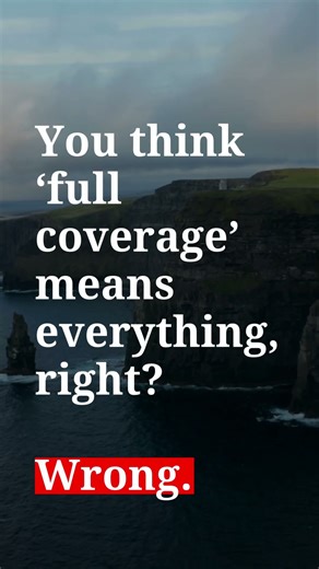 You think full coverage means everything, right? Wrong. #shorts