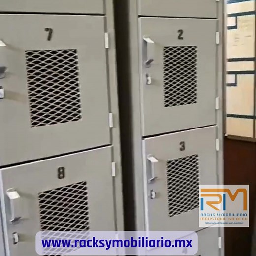 ¡Lockers Línea Especial! Material: Cuerpo de Lámina Cal. 24 Medidas:1.80 de altura x 36cm de frente x 36 cm de fondo Puertas: 2 Con puertas de malla. | Racks y Mobiliario Industrial | Facebook