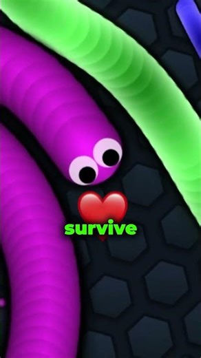 Killing a Pink Circler In Slither.io 😱😨