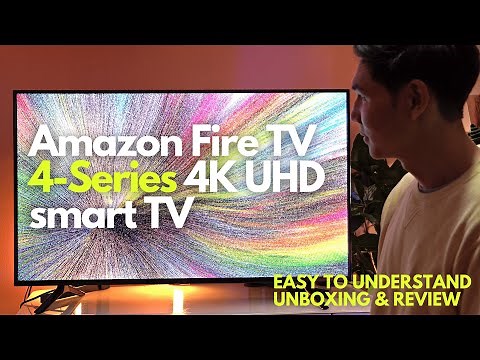 Amazon 4-Series 4K UHD Fire TV: You got to see it // Unboxing & First Impressions